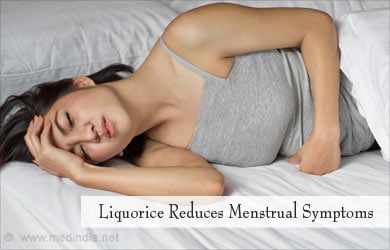 Liquorice Alleviates Menstrual Syndrome