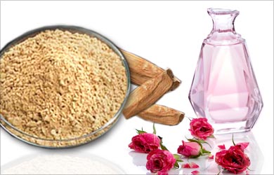 Tip for Home Remedies for Acne|Pimples: Sandalwood and Rosewater