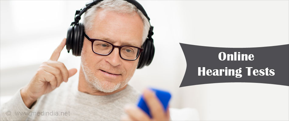 What are some online audiogram hearing tests?
