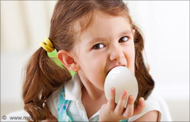 Child Eating Quail Egg