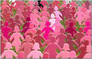  Risk of ER-negative Breast Cancer Determined by Body Fat Distribution