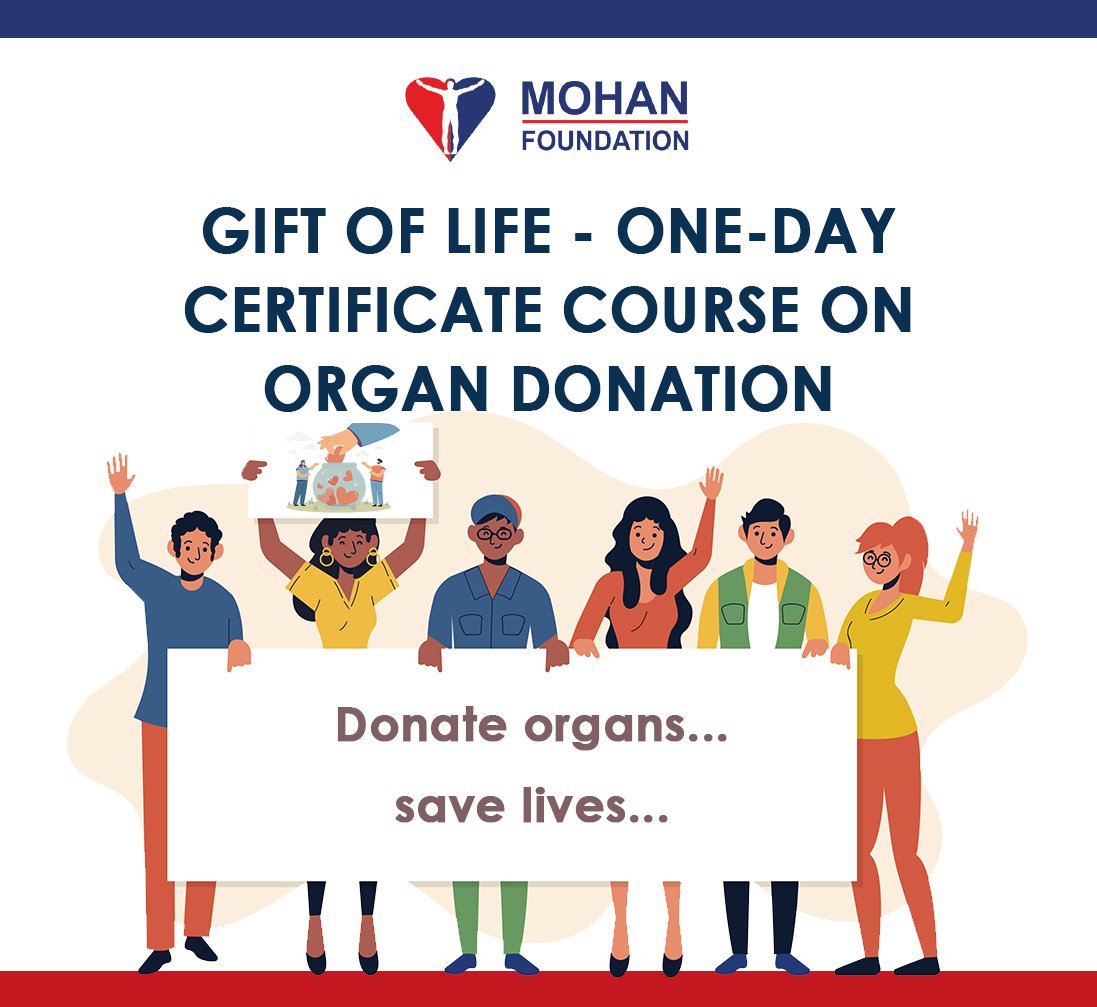 Gift Of Life One Day Certificate Course on Organ Donation