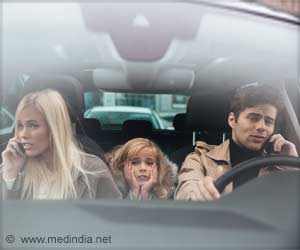 Most Parents Use Cell Phones while Driving with Their Children Most Parents Use Cell Phones while Driving with Their Children