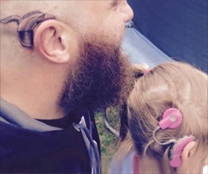 Alistair Campbell Gets a Cochlear Implant Tattoo As a Tribute to His Daughter