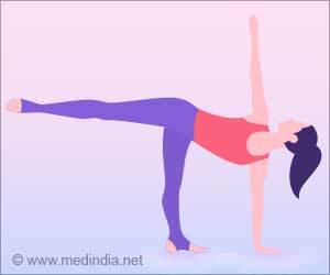 Half - Moon Pose for a Stable, Stress-Free Mind