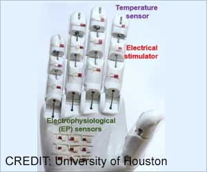 Novel Medical Robotic Hand Using Rubbery Semiconductor