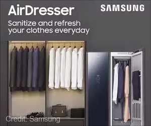 AirDresser Launched by Samsung Claims to Kill 99.9% Bacteria AirDresser Launched by Samsung Claims to Kill 99.9% Bacteria