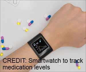 Smartwatch Tracks Drug Levels for Personalized Medicine Smartwatch Tracks Drug Levels for Personalized Medicine