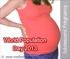 World Population Day 2013: Focus on Adolescent Pregnancy