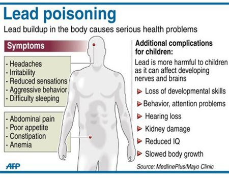 Lead Poisoning - Infographic