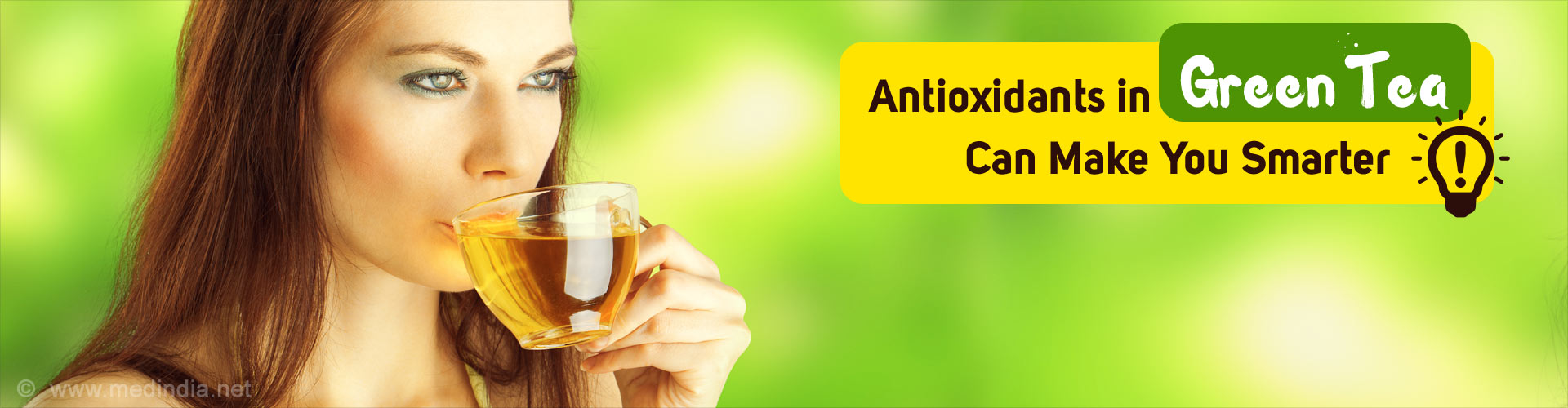 Antioxidants in green tea can make you smarter