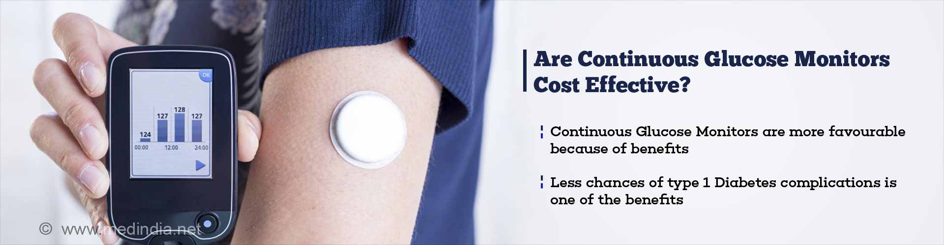 are continuous glucose monitors cost effective?
- continuous glucose monitors are more favourable because of benefits
- less chances of type 1 diabetes complications is one of the benefits