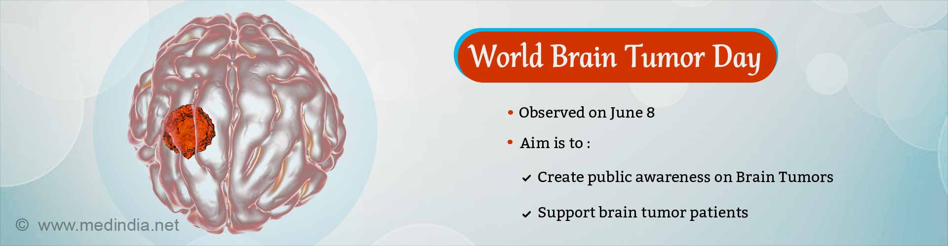 World Brain Tumor Day - Health Tips