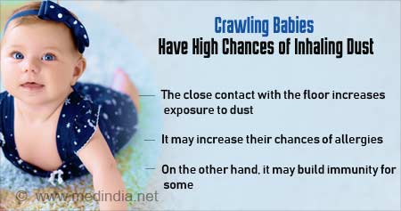 Babies Inhale Four Times More Dust From The Floor