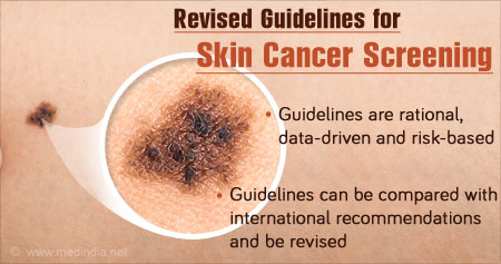 Health Tip on New Guidelines for Skin Cancer Screening - Health Tips