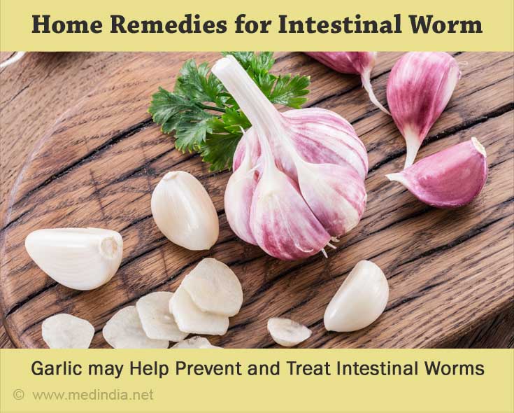 Garlic Kills Intestinal Worms