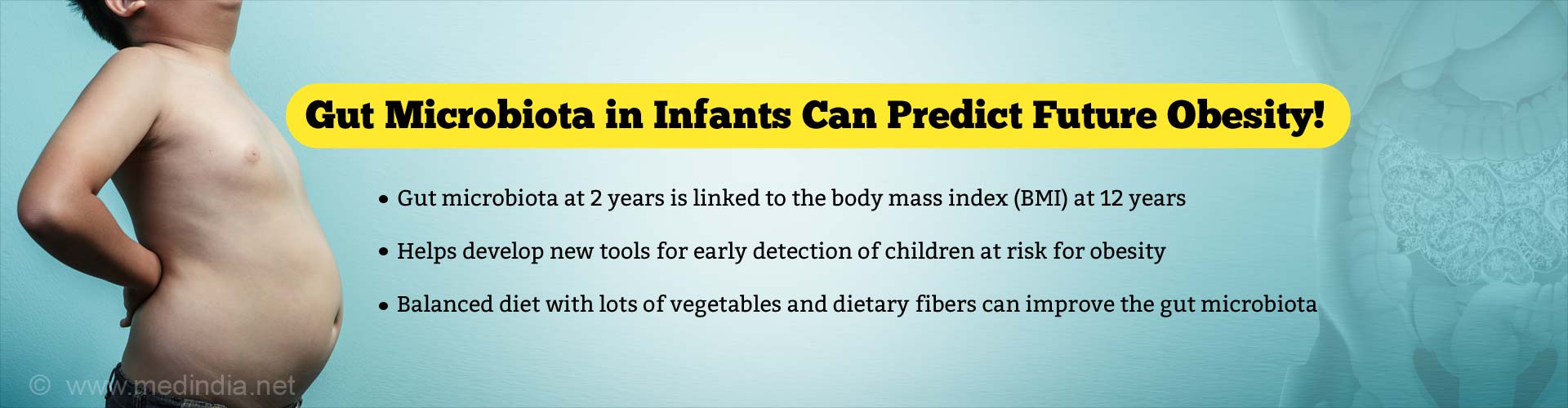 Gut Microbiota in Infants Linked to Future Obesity