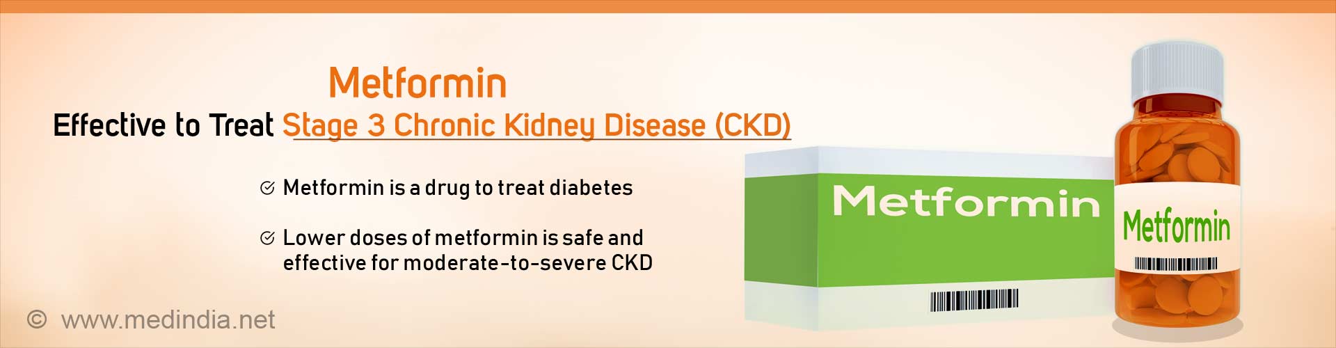 can metformin cause chronic kidney disease