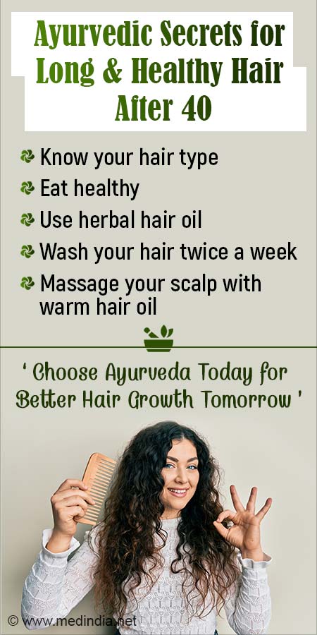 Ayurvedic Haircare Secrets: Natural Tips for Healthy Hair After 40