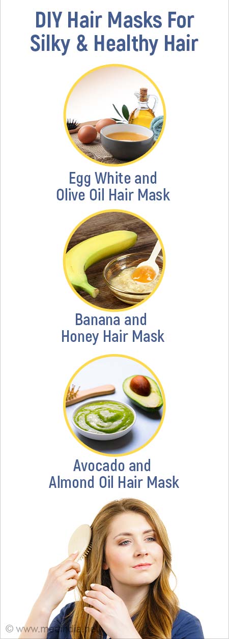 DIY Banana And Honey Hair Mask For Dry And Dull Hair
