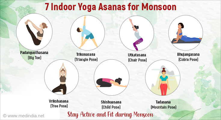 Stay Active During Rains: Try Out These Indoor Yoga Poses