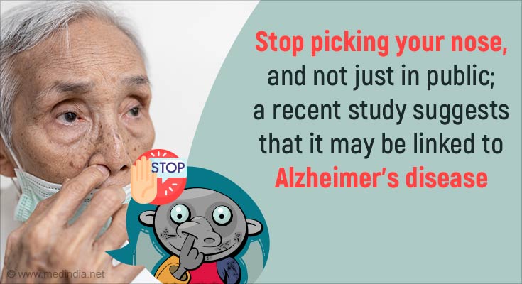 James St John: picking your nose may increase risk for Alzheimer's and  dementia
