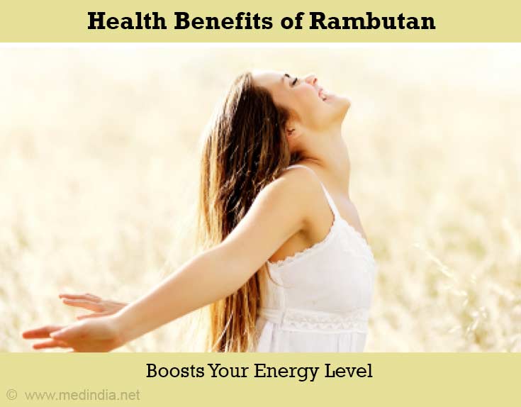 Rambutan Boosts Energy Levels