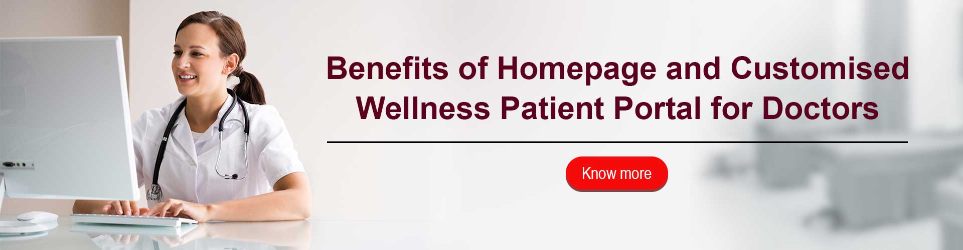 benefits of doctor home page